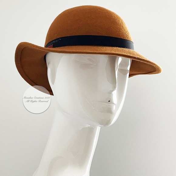 Vintage M'sieu Leon Hat Splendora Wool Made in Canada - Picture 1 of 11